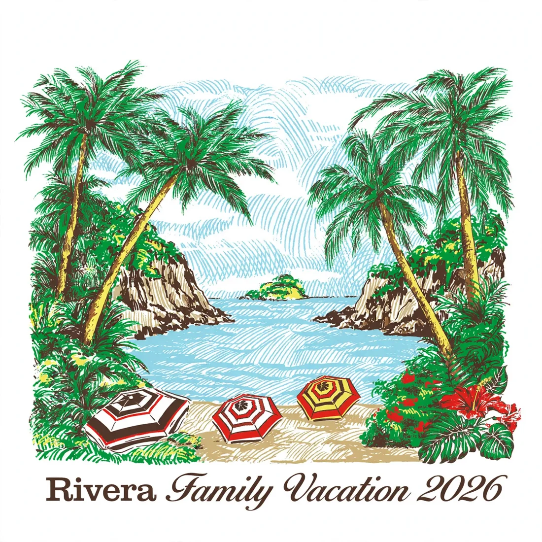 Palm cove example: Rivera Family Vacation 2026